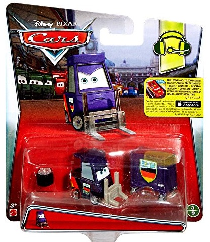 

Max Schnell Pitty Widłak Auta Cars Disney Mattel