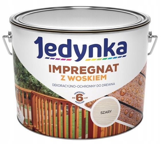 Jedynka Impregnat Szary 10L