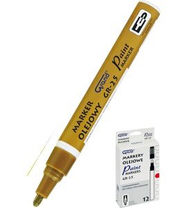 

Mazak Marker Olejowy Grand GR-25 Złoty