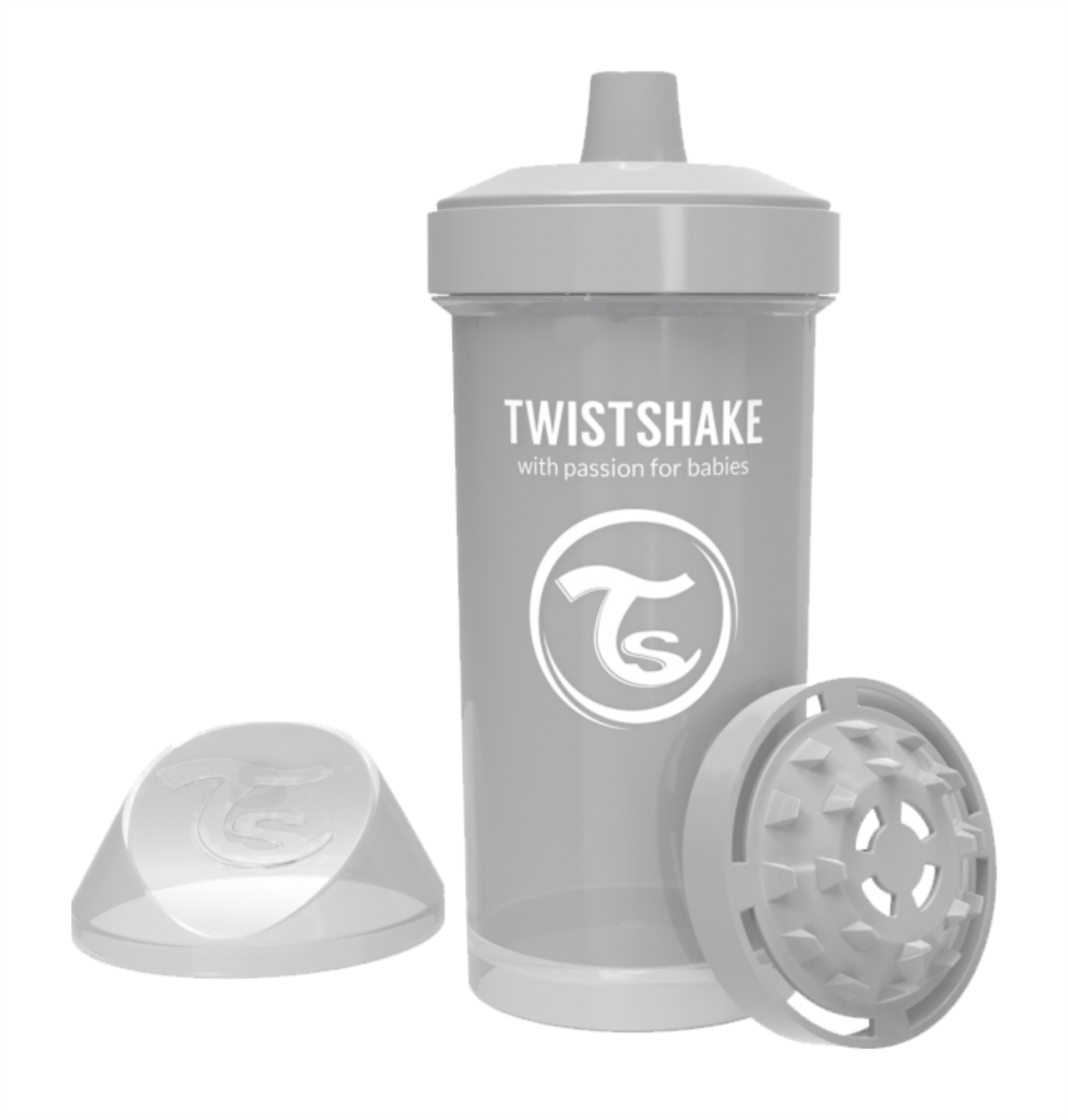 

Twistshake Kubek Niekapek Mikser Kid Cup 360m Grey