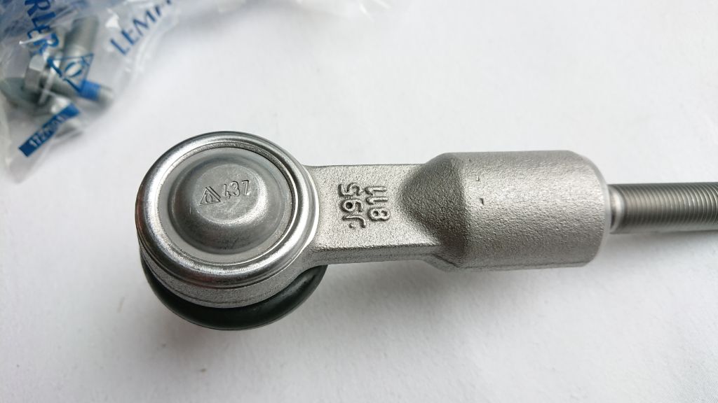 KONCOWKA DRAZKA KIEROWNICZEGO AUDI A4 A6 A8 LEMFOR Installation side front