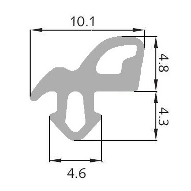 Uszczelki Do Okna Okien Okienne ALUPLAST S-1560 A Kod producenta S-1560A