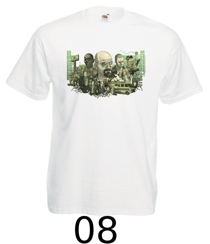 

Breaking Bad T-Shirt Koszulka Dużo Wzorów S