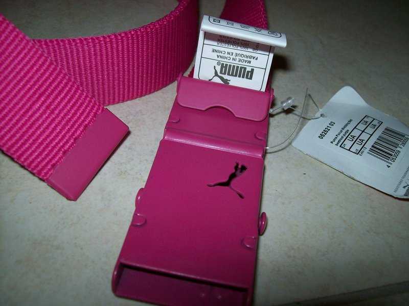 NOWY RÓŻOWY PASEK DAMSKI PUMA FOCUS WEBBING BELT Marka Puma