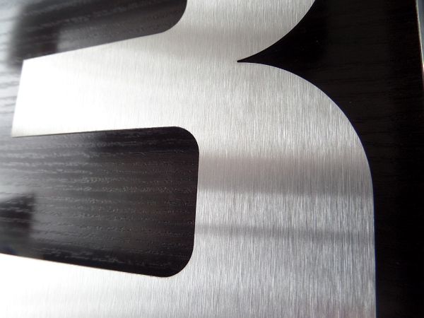 NUMER NA DOM 15CM ZE STALI NIERDZEWNEJ INOX Marka inna