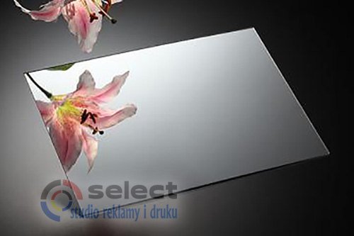PLEXI 3mm SREBRNE LUSTRO 40x40 cm pleksa pleksi Szerokość produktu 40 cm