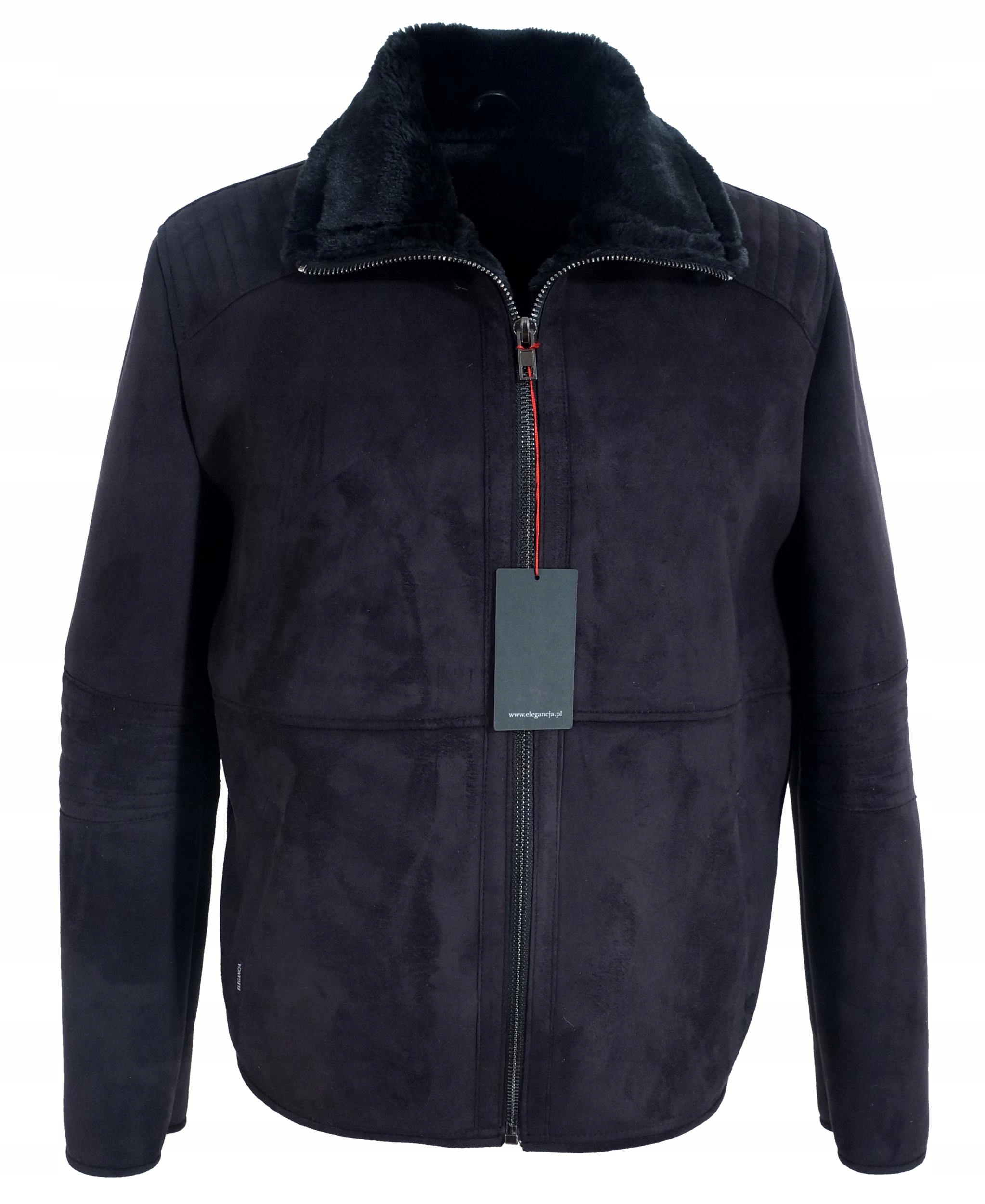 Zimowa PILOTKA Kożuch Czarny 58 MĘSKI NOWY CIEPŁY