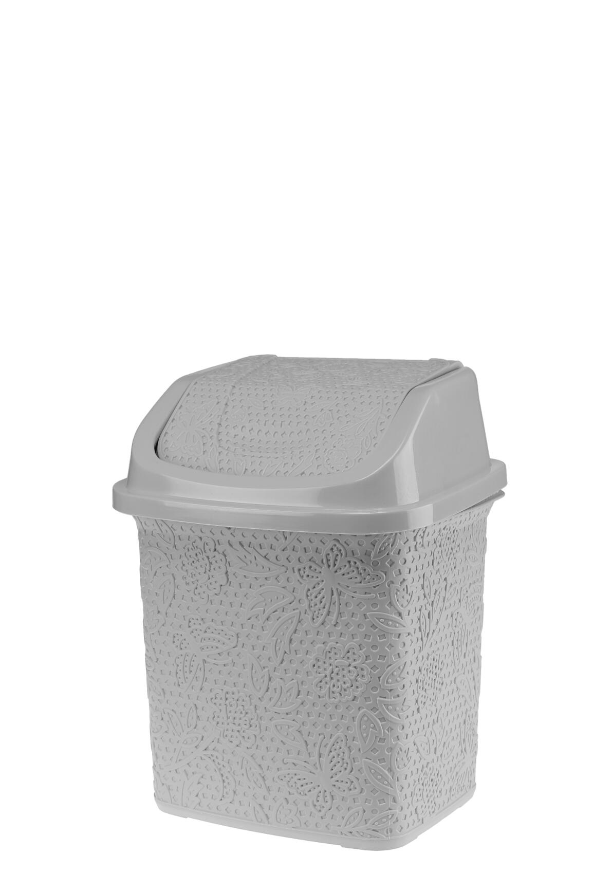 

Kosz Uchylny Fancy 6.5L Szary