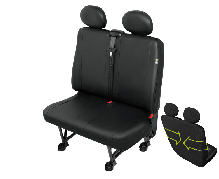 Renault Trafic 9 miejsc do 2014 pokrowce SKÓRA EKO Producent Kegel-Błażusiak