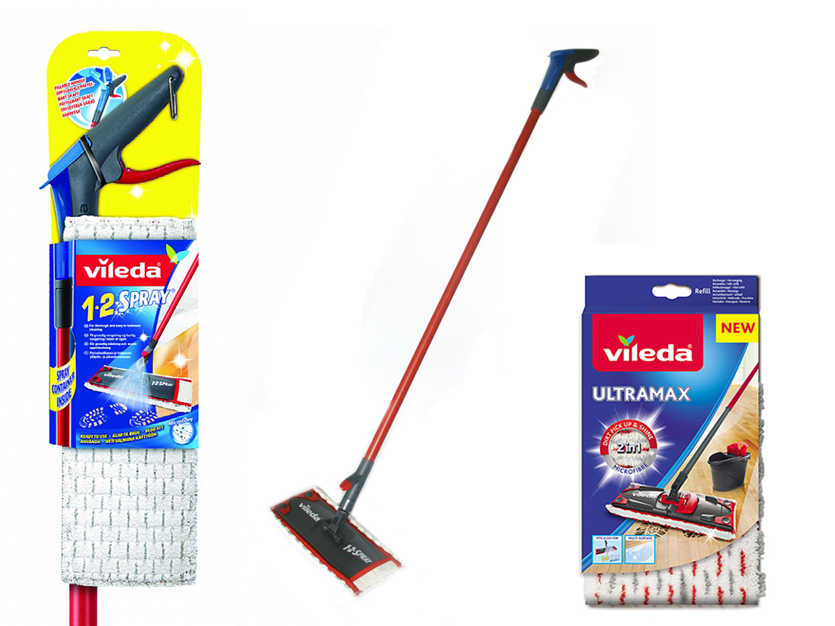 Levně Mop plochý Vileda 1,2 Spray Ultramax náplň