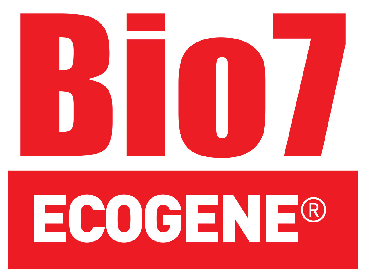 Bio 7. ECOGENE. ECOGENE logo.