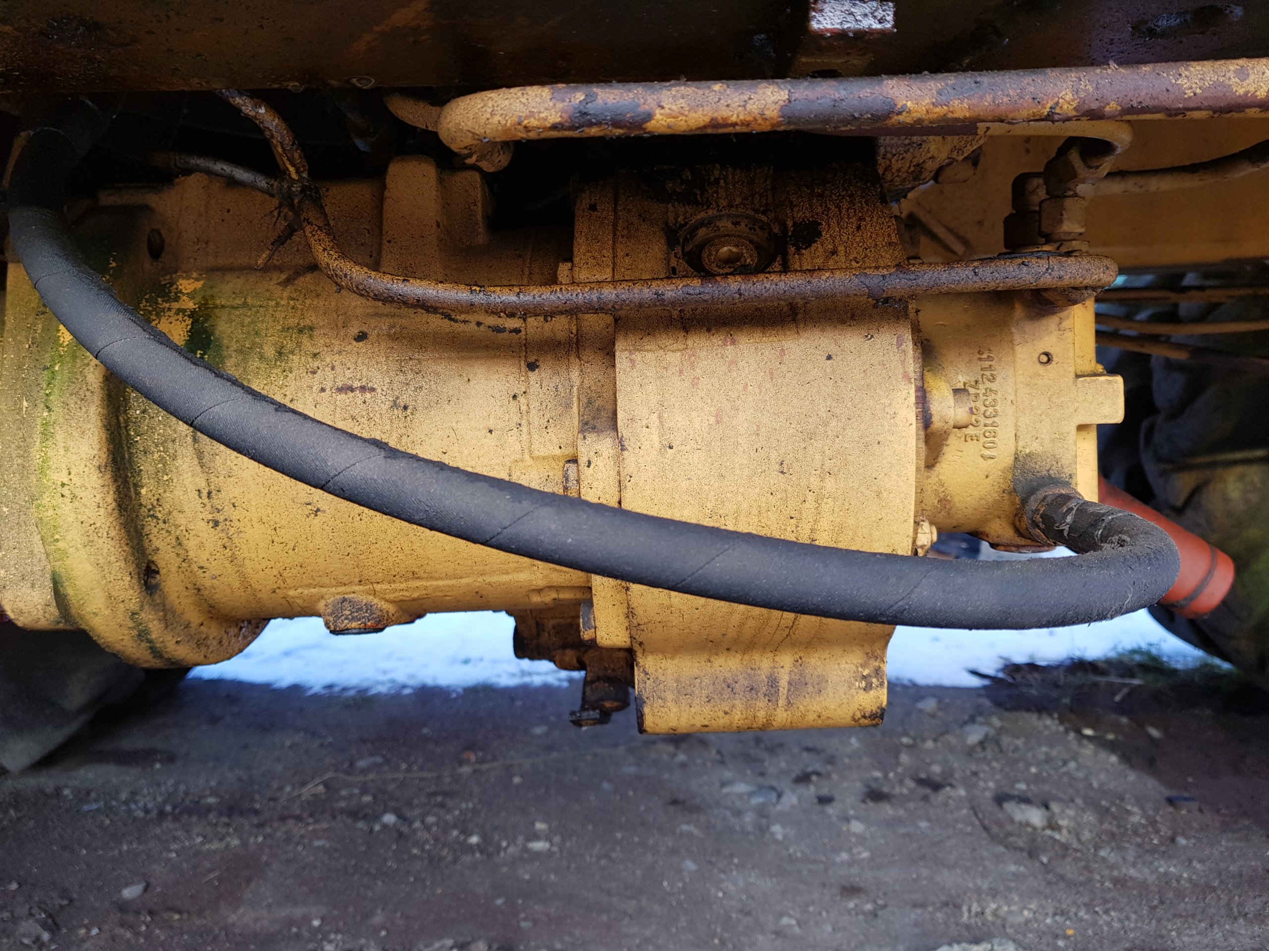 Двигатель вождения HYDROMOTOR LIEBHERR Rexroth MHB 25