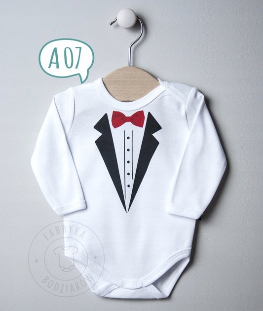 KOMPLET BODY SPODNIE MAŁY ELEGANT 80 na CHRZEST Płeć chłopcy