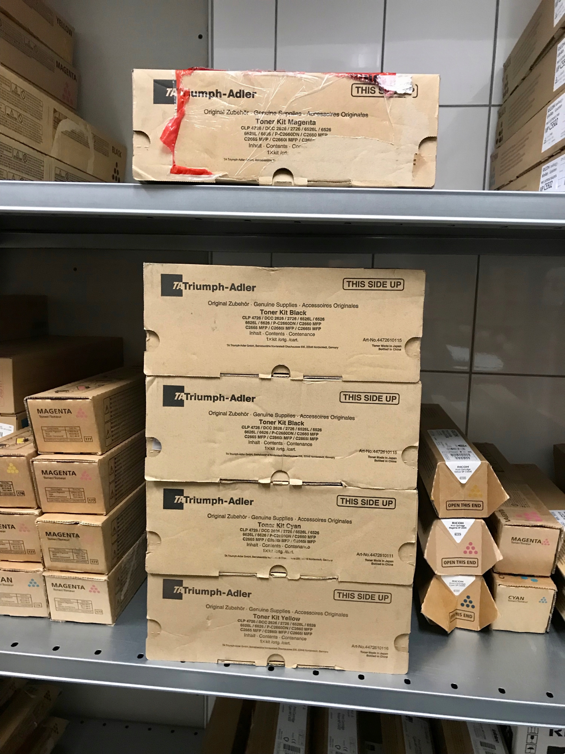 Toner Triumph Adler Clp 4726 Žlutý pro P-C2660 Mfp