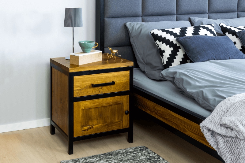 SZAFKA NOCNA STYL INDUSTRIAL LOFT METAL DREWNO Kod producenta K-NAK-H