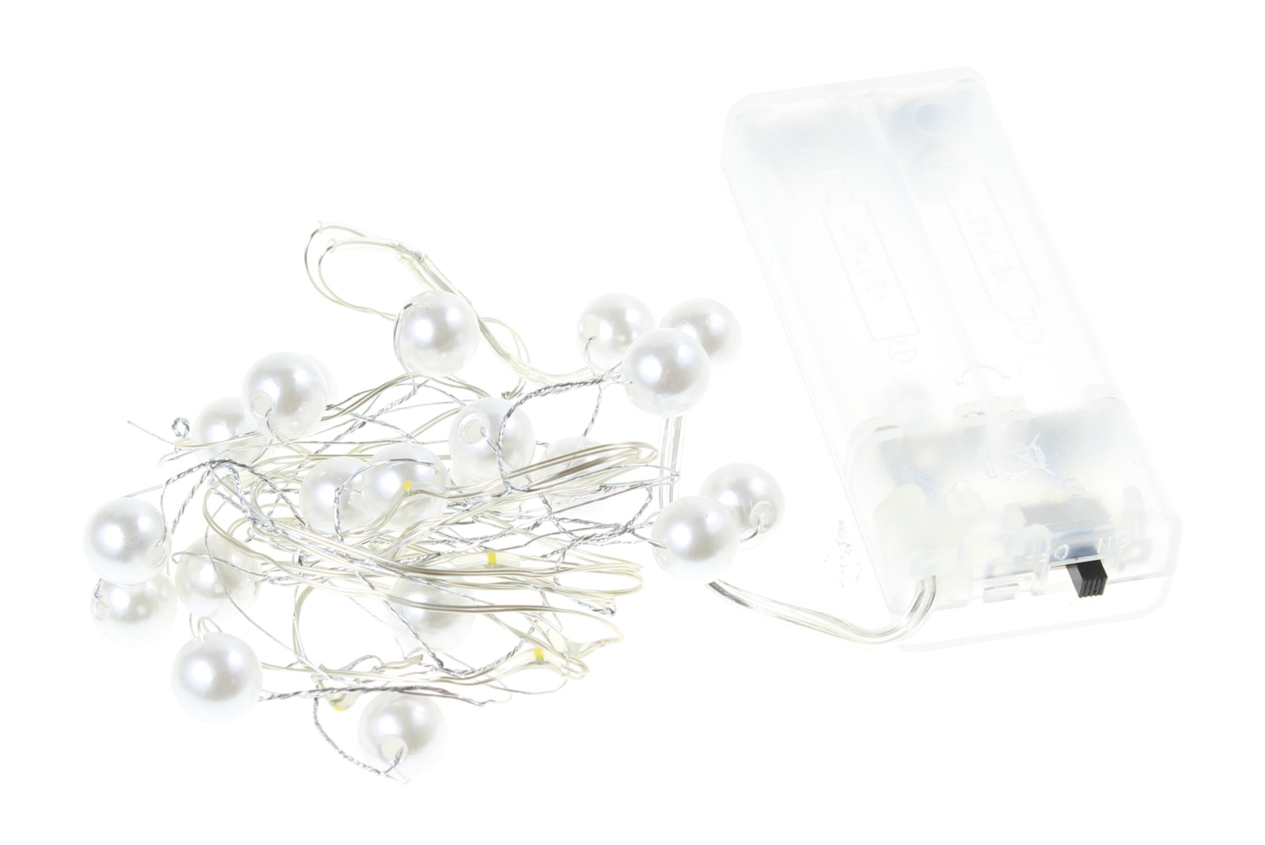 25T 10LED oświetlenie lampki PEREŁKI na baterie AA Marka inna