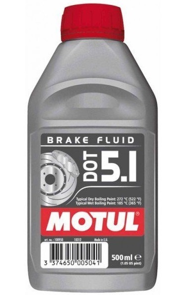 

Płyn Hamulcowy Dot 5.1 Motul Syntetyczny 0,5 l
