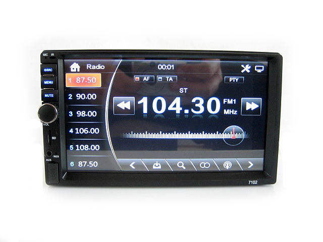 RADIO SAMOCHODOWE 2DIN + MIK FIAT BRAVO 2007-2014 Model 7270