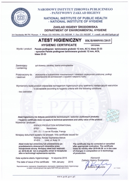 Panele Podłogowe 408 DĄB GUREANDE 8mm AC5. Rodzaj panele laminowane