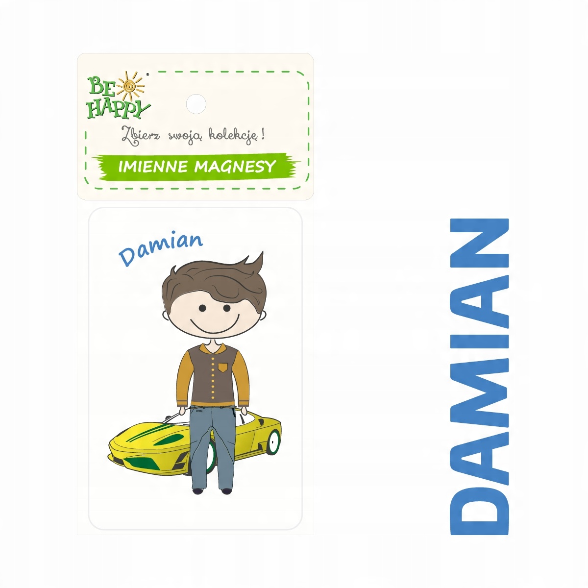 

Magnes na lodówkę Imienne magnesy Damian