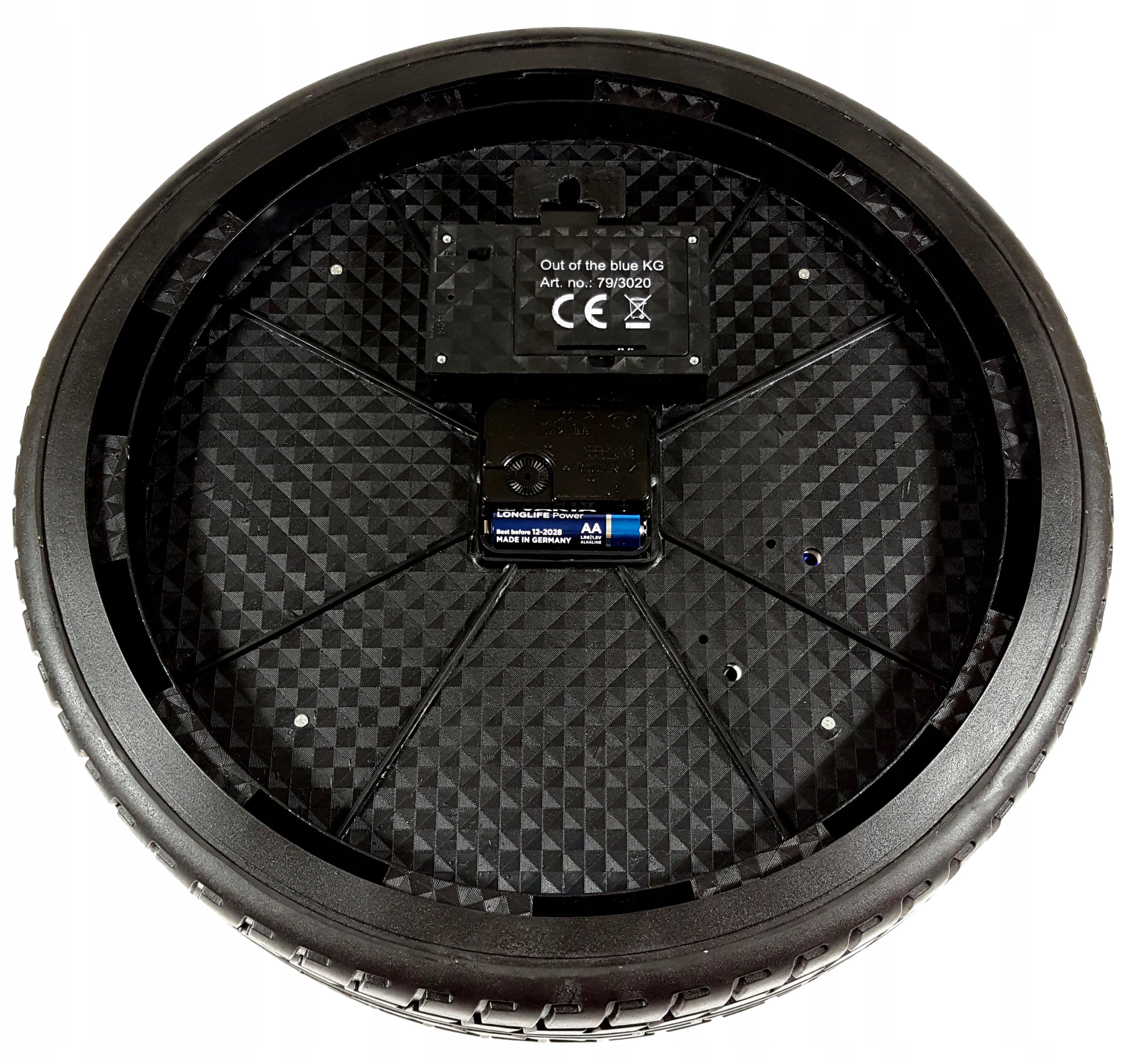 ZEGAR ŚCIENNY OPONA Podświetlenie LED auto Gadżet Marka inna