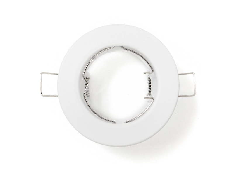 ZESTAW OPRAWA HALOGENOWA BIAŁA + LED 7W + GU10 Kod producenta OS_LL_B_S_BIAŁY