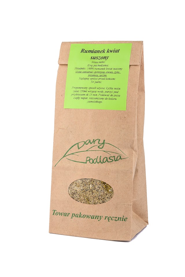 

Rumianek kwiat Zioła 50g Dary Podlasia