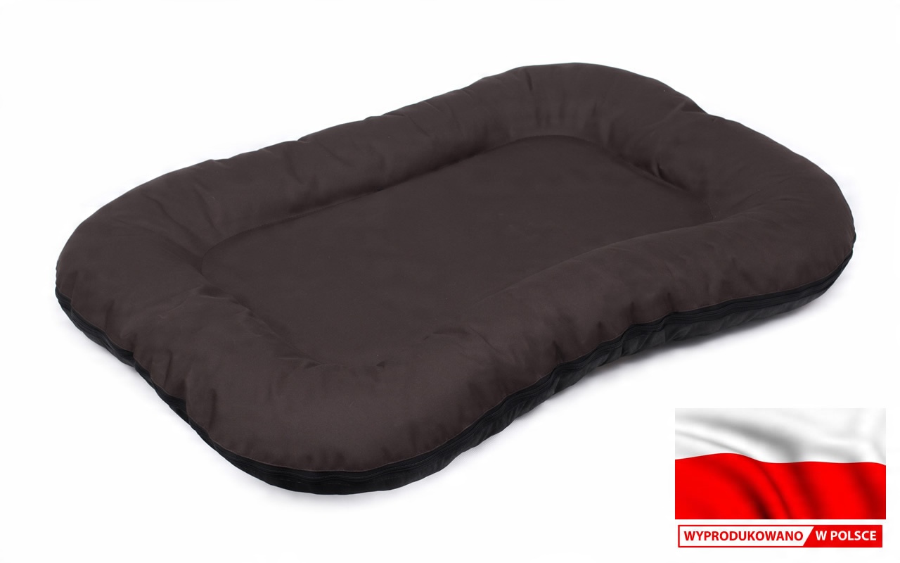 

Wytrzymałe legowisko posłanie dla psa 80x60 cm br