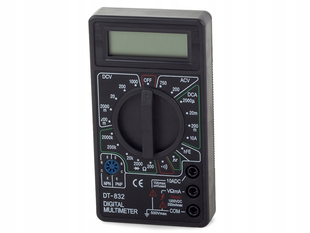 Ručný multimeter DT-832