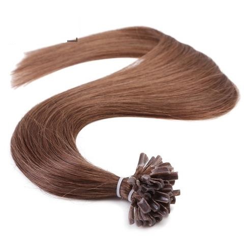 

40cm Naturalne Włosy Europejskie Keratyna Ringi 0z