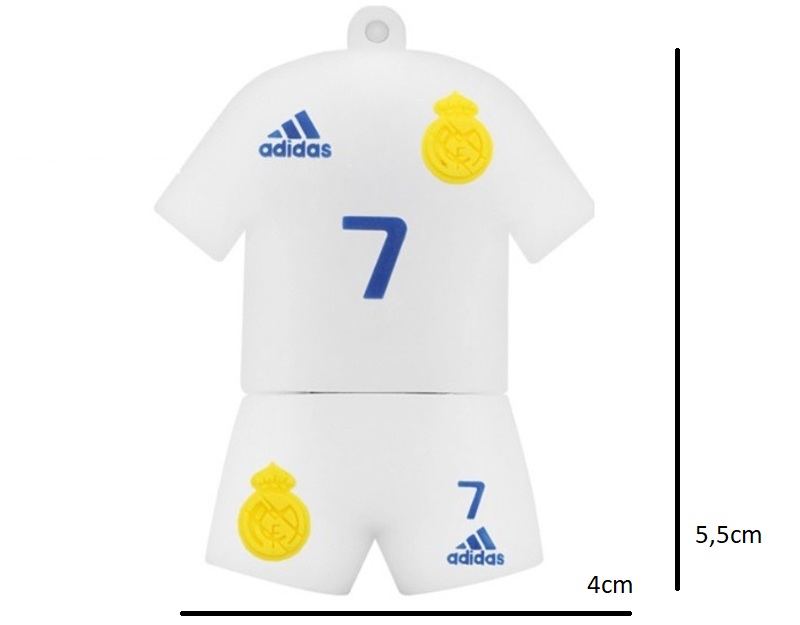 PENDRIVE REAL MADRYT 128 GB USB RONALDO PIŁKA CR7 Kod producenta p16