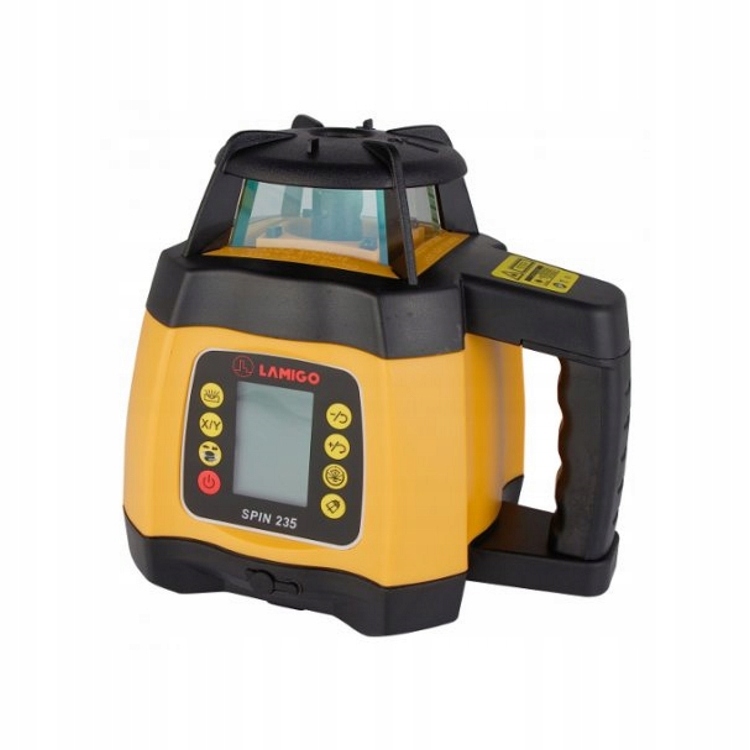 Niwelator LAMIGO SPIN 235 STLQ3M i LTL24 ZESTAW Waga produktu z opakowaniem jednostkowym 8 kg