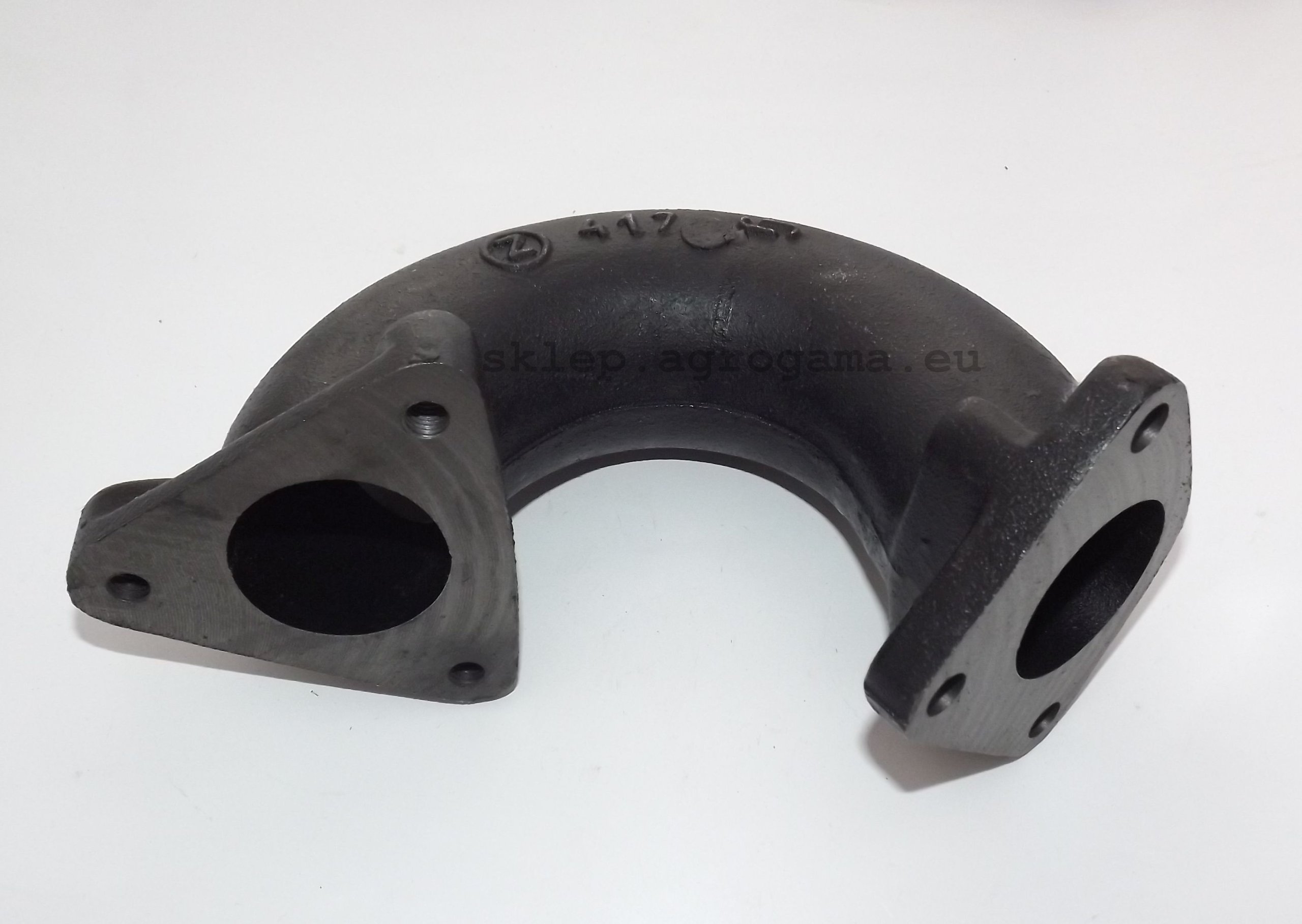 Коліно глушника 4 циліндра ZETOR 69011417