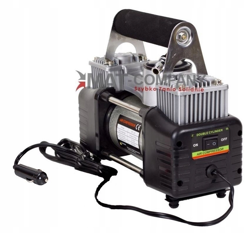 METALOWY KOMPRESOR SAMOCHODOWY 12V DWUTLOKOWY Producent code KOMPRESOR SAMOCHODOWY 12V