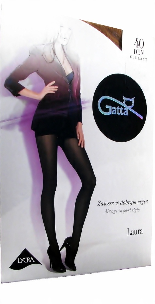 

. Gatta Rajstopy Damskie Laura 40 Lycra Gruba r.2