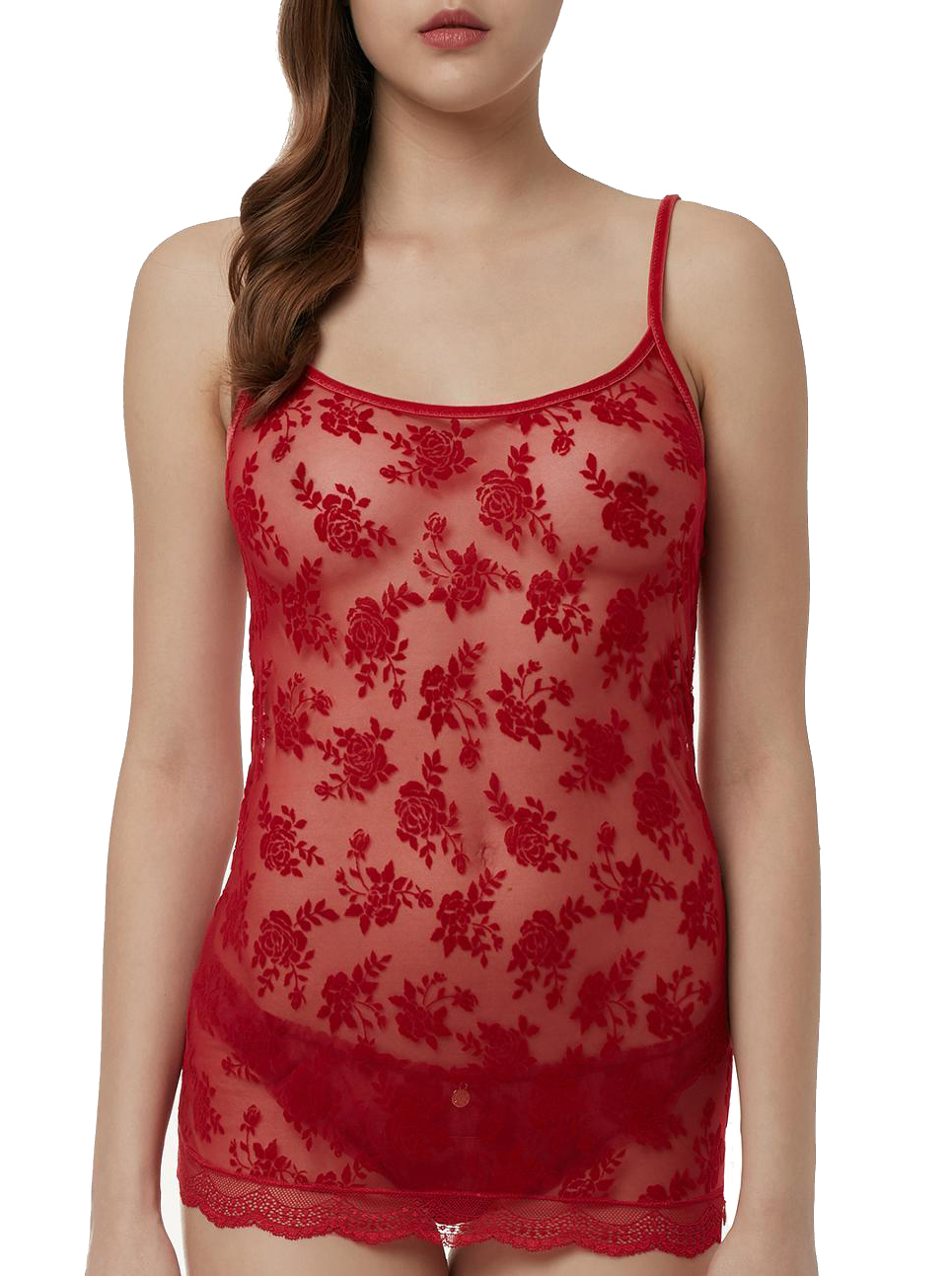 

Intimissimi komplet koszulka stringi czerwone M/L