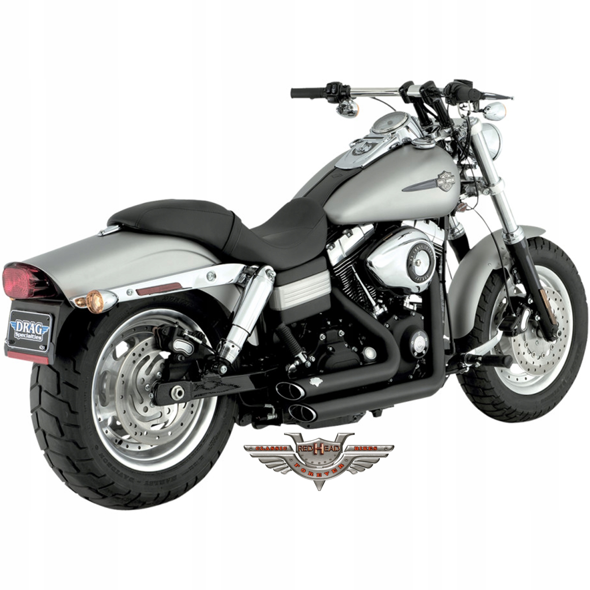 47217 - HARLEY DYNA STREET LOW WIDE SUPER ВЫХЛОП V & H