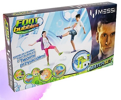 Мыльные пузыри МЕССИ FootBubbles Matchset