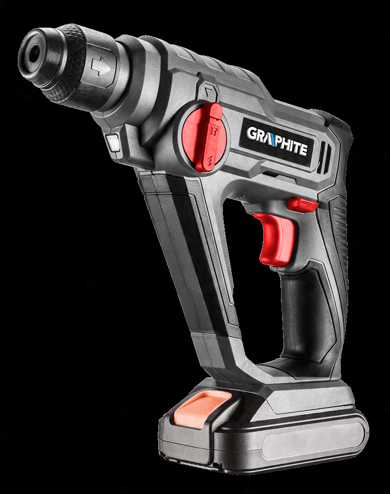 

Graphite Energy+ Młotowiertarka akum. 18V 58G009