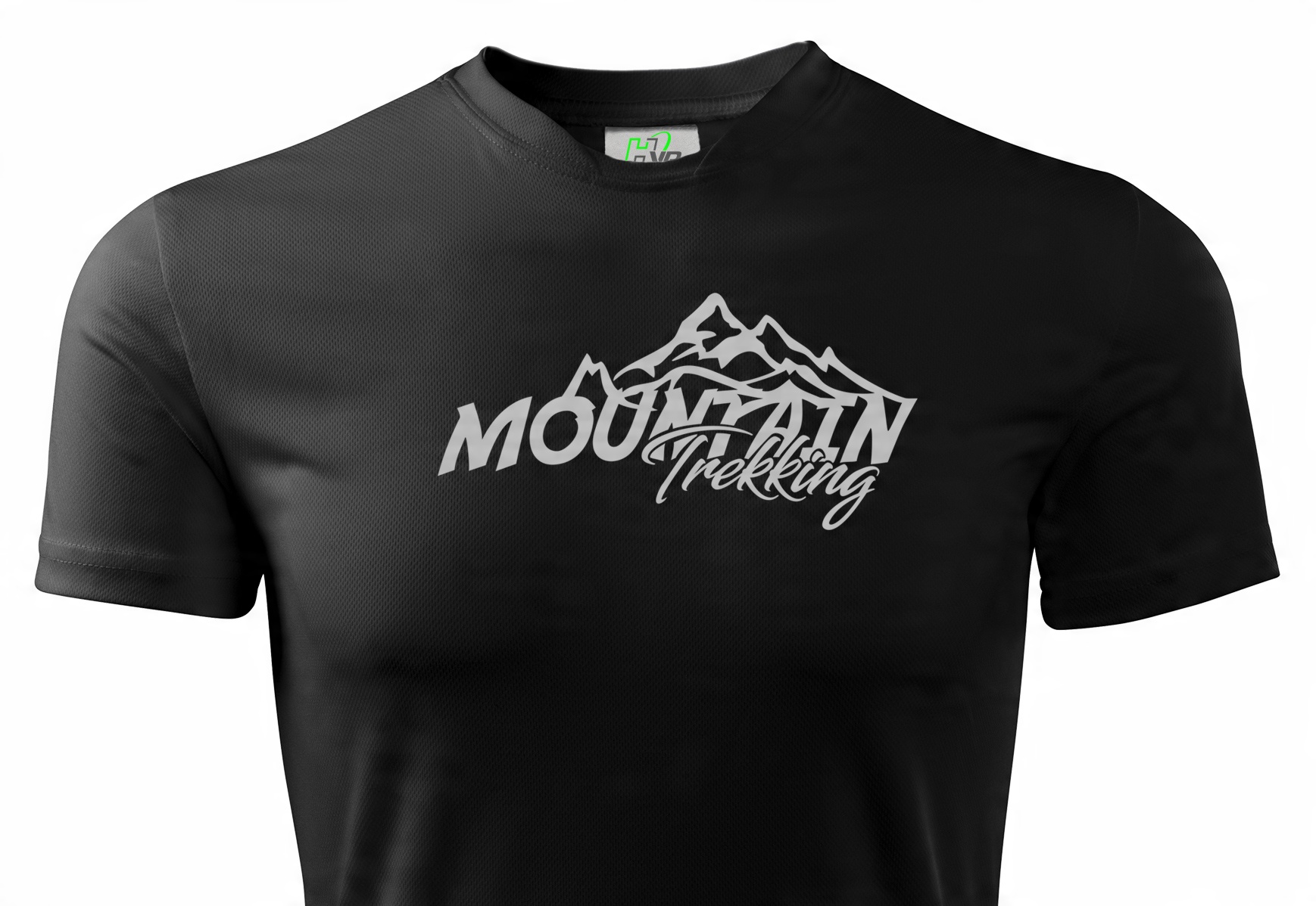 

Trekingowy T-shirt Termiczny Nadruk Mountain