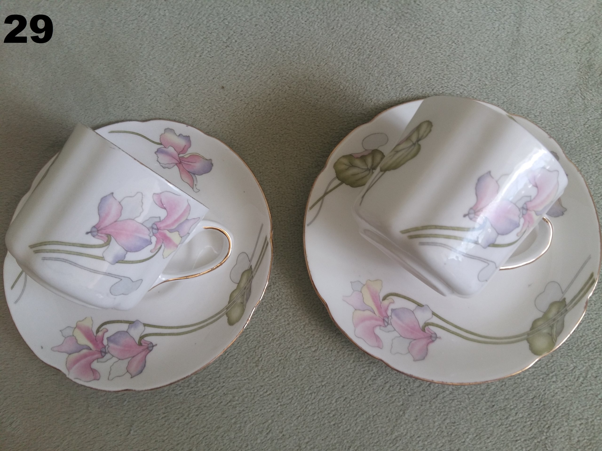 Filiżanka + Spodek 2 szt BALMORAL CASTLE (nr29) Marka inna