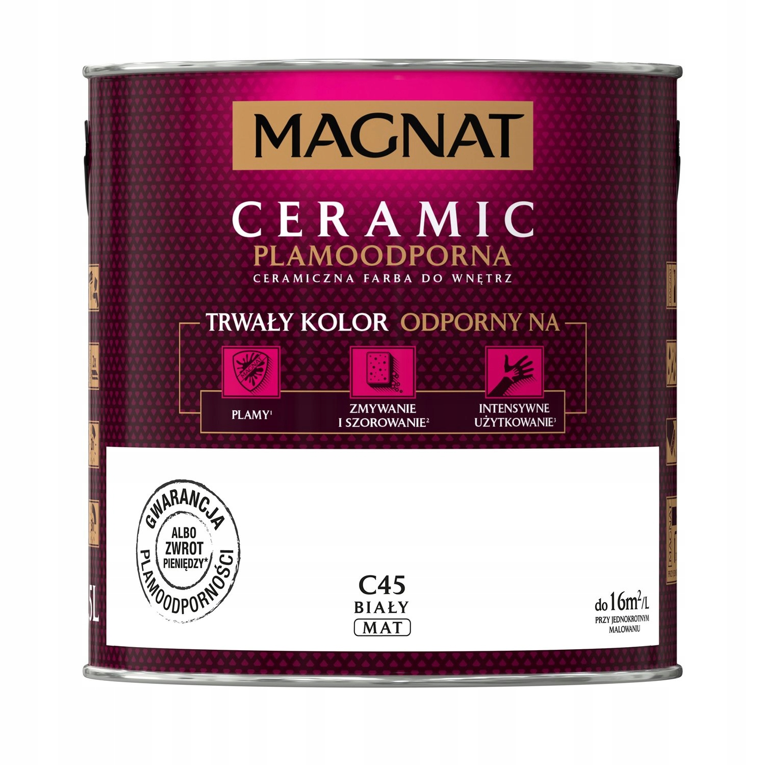 

Magnat Ceramic 2,5l Farba ceramiczna Biały C45