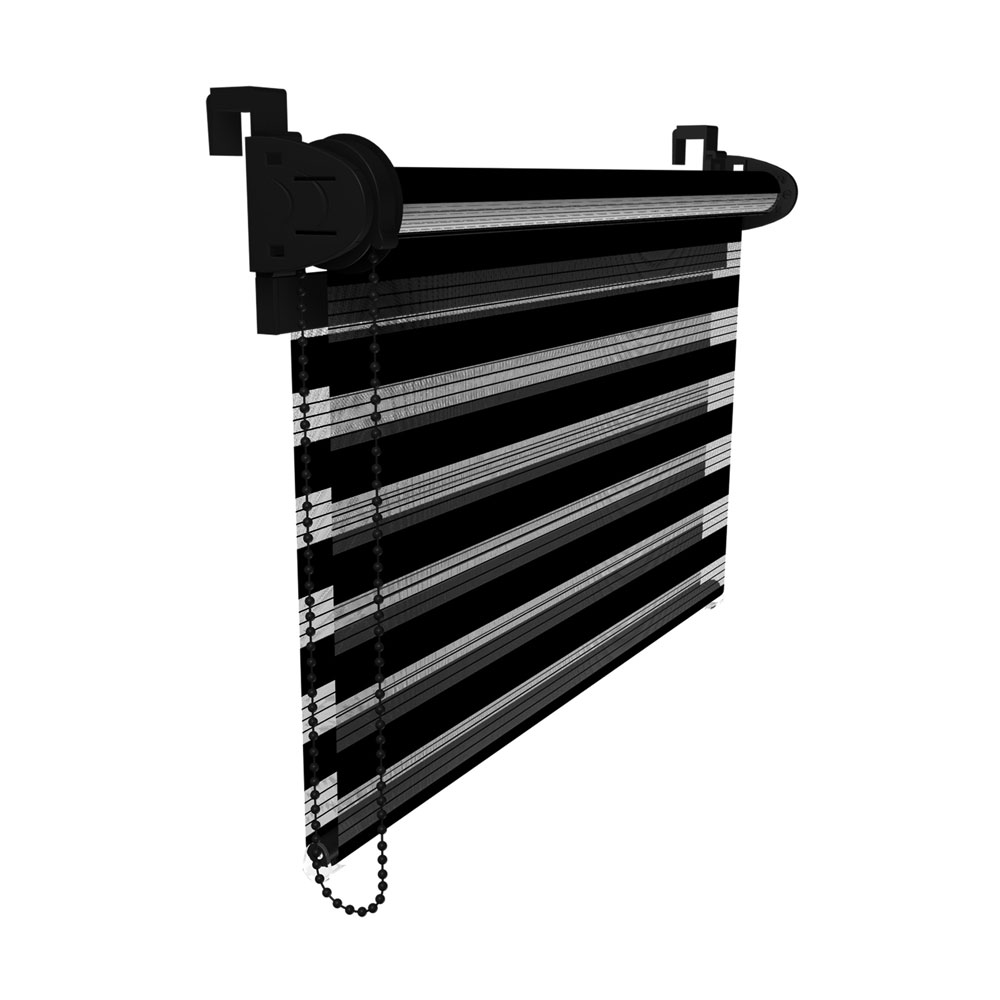 

Roleta Dzień I Noc Mini Rolety 105x150 Czarny