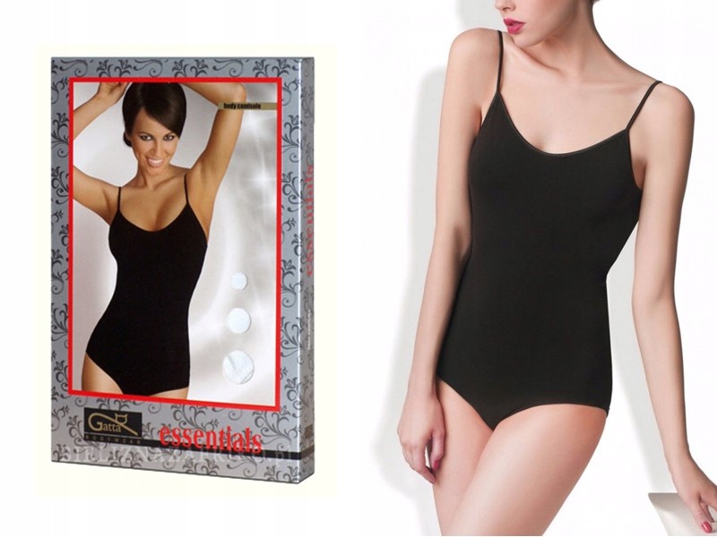 

Body Gatta Camisole - wąskie ramiączko S black