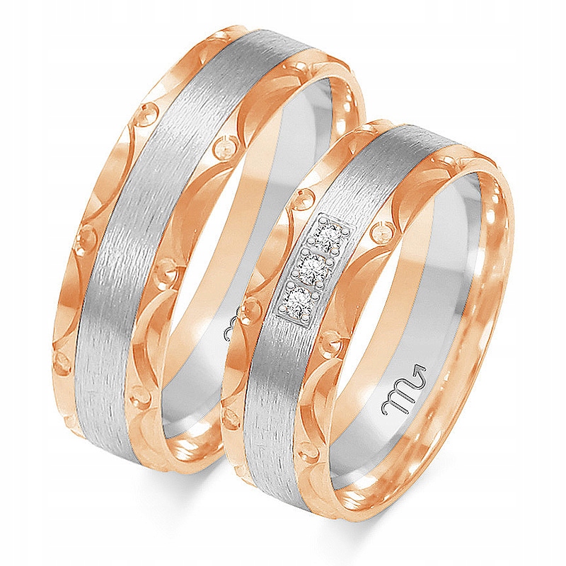 Zlaté Prsteny 14K 6 mm Brylant id A-230