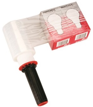 10cm FOLIA STRECZ MINI RAP PRZEZROCZYSTA 1szt Marka inny