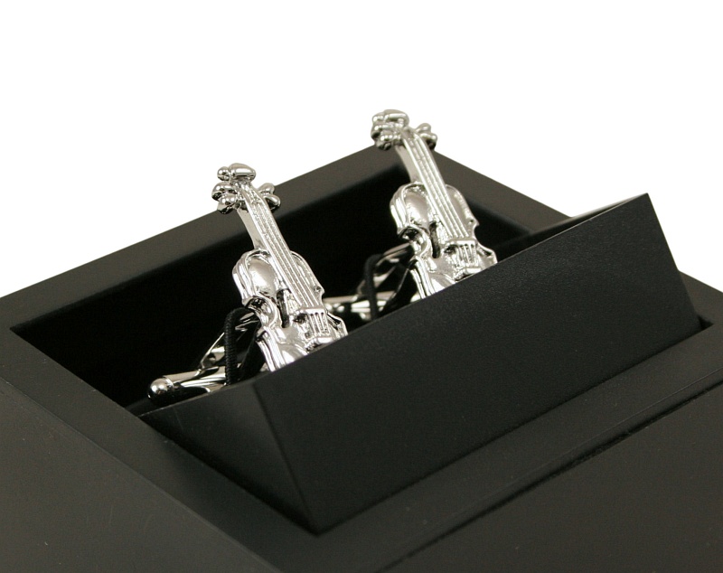 Tematyczne Spinki do Mankietów - SKRZYPCE Marka Inna marka