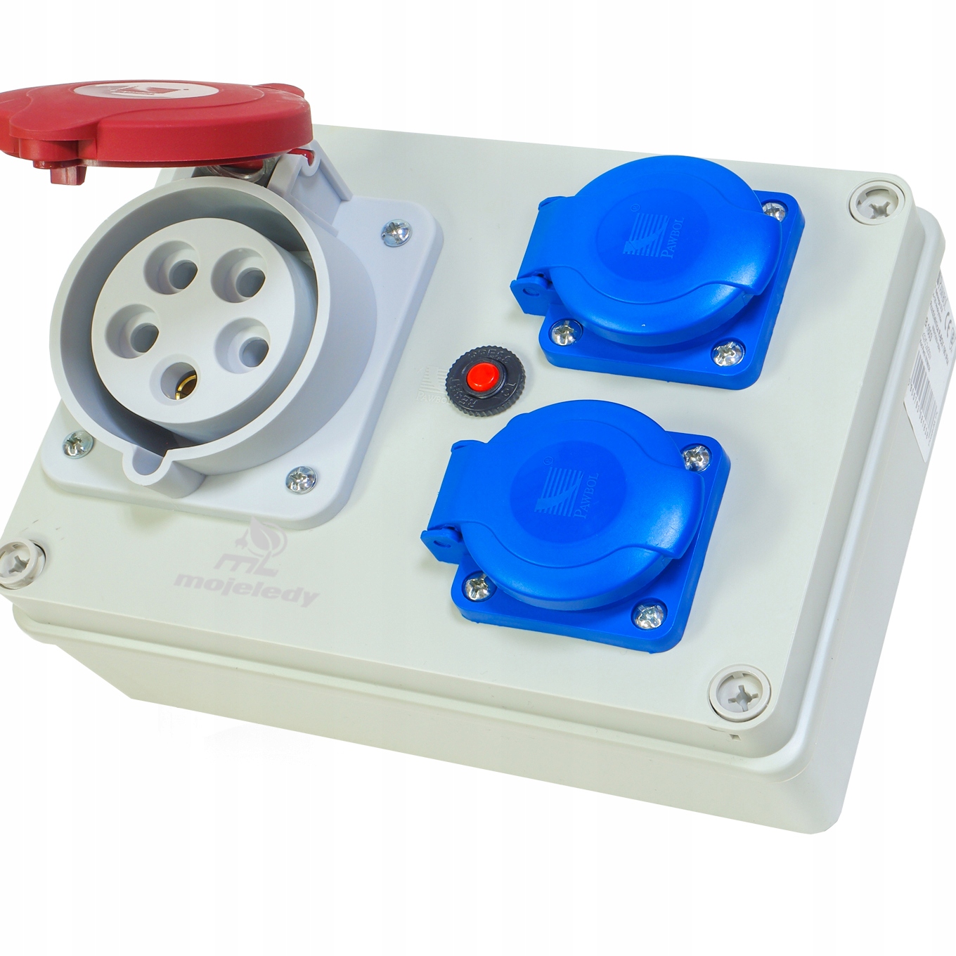 Nástěnný rozvaděč R-box 190 1x32A 2P 2x230 V