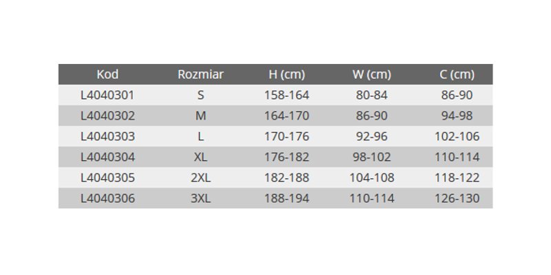 LAHTI PRO BLUZA OCHRONNA ROBOCZA L404030 XL Kod producenta L4040304