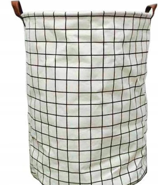 КОНТЕЙНЕР КОРЗИНА МЕШОК ДЛЯ ИГРУШЕК УЗОР РЕШЕТКА